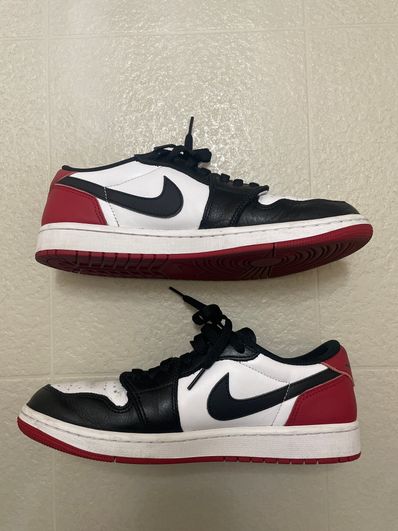 Nike Air Jordan 1 Retro Low OG "Black Toe"
