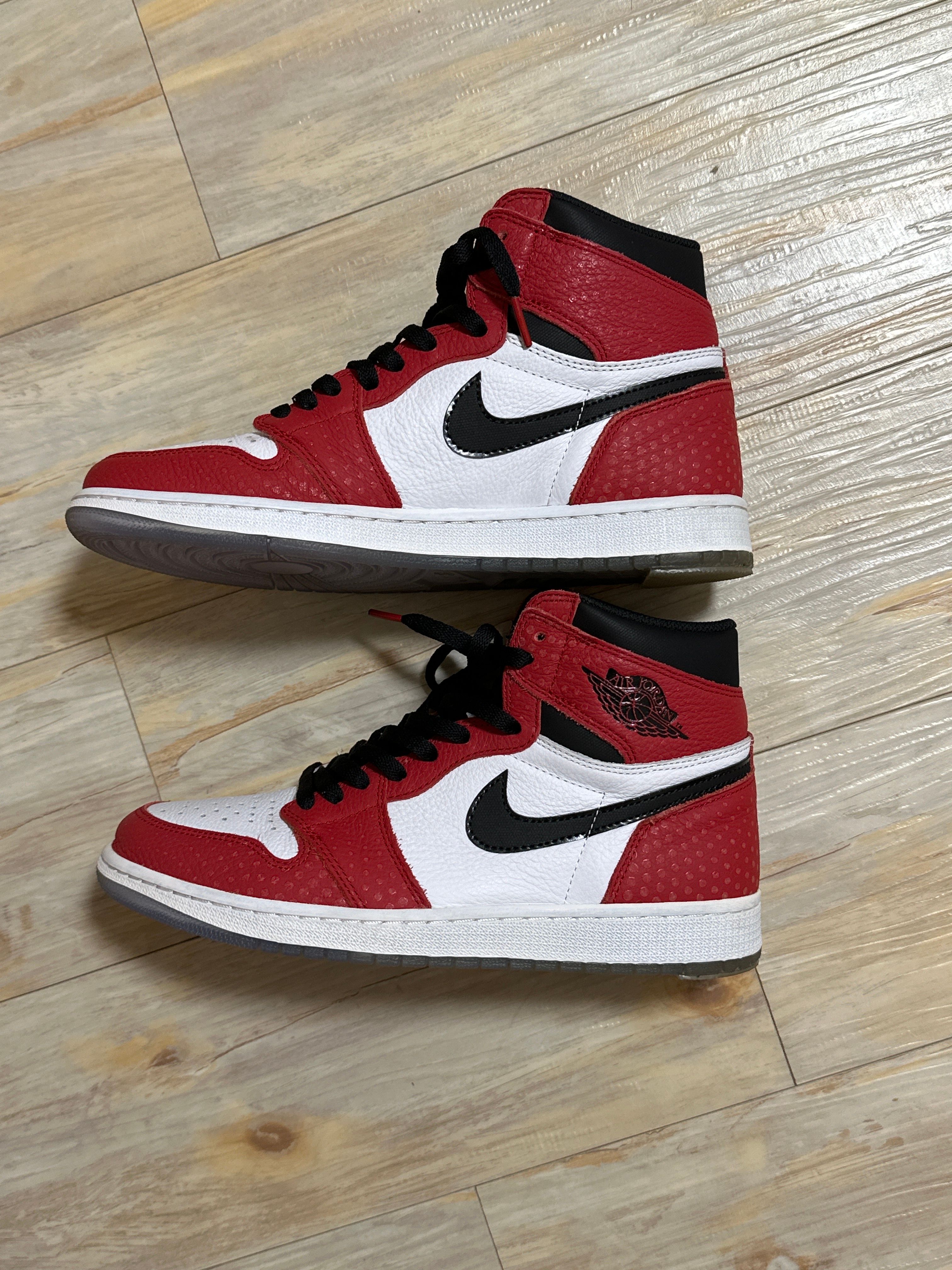 Spiderman × Nike Air Jordan 1 Origin Story "Gym Red/White/Photo Blue/Black"