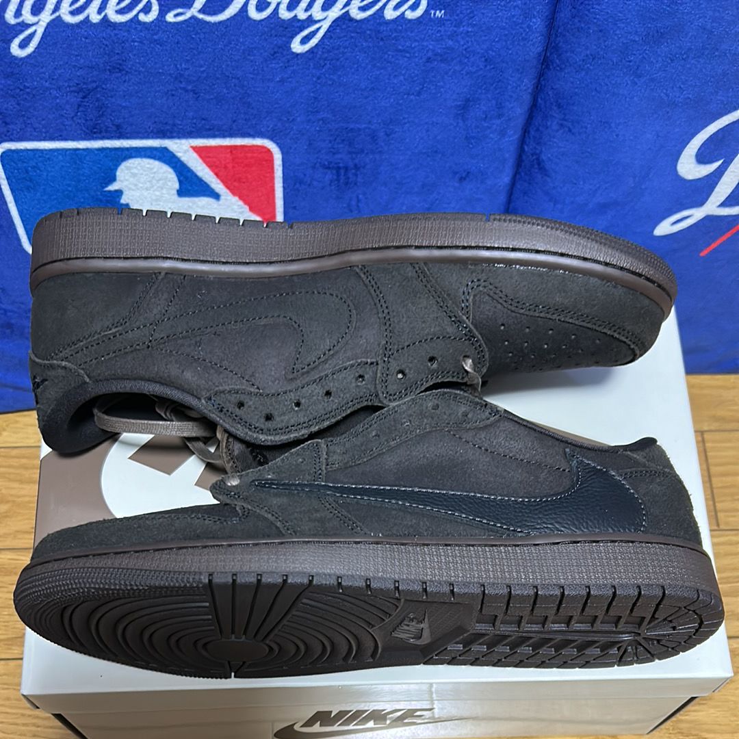 Travis Scott × Nike Air Jordan 1 Low OG SP "Velvet Brown and Dark Mocha"