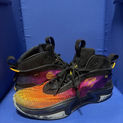 Nike Air Jordan 36 "Black/Deadly Pink/Court Purple/Laser Orange"
