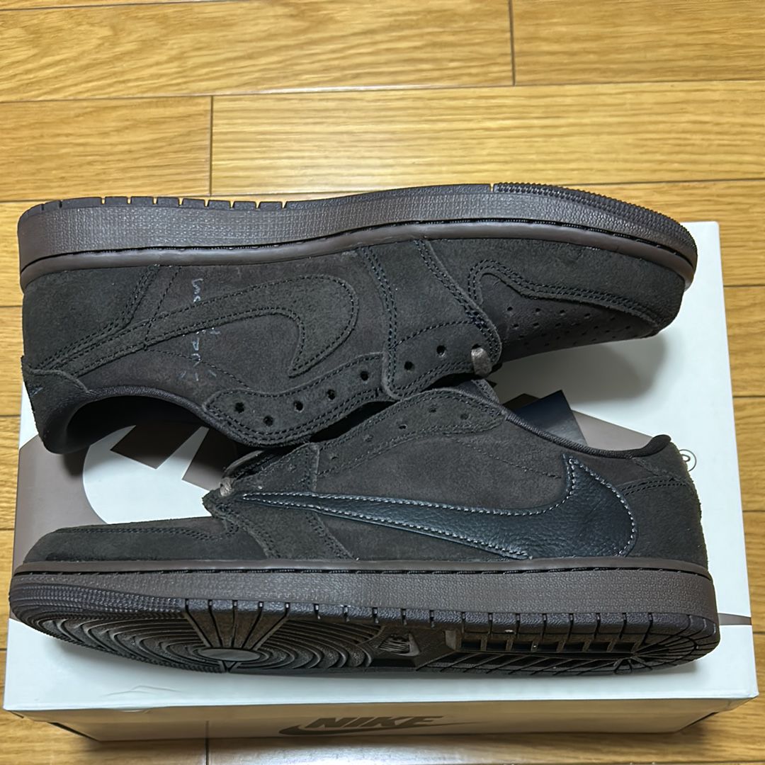 Travis Scott × Nike Air Jordan 1 Low OG SP "Velvet Brown and Dark Mocha"