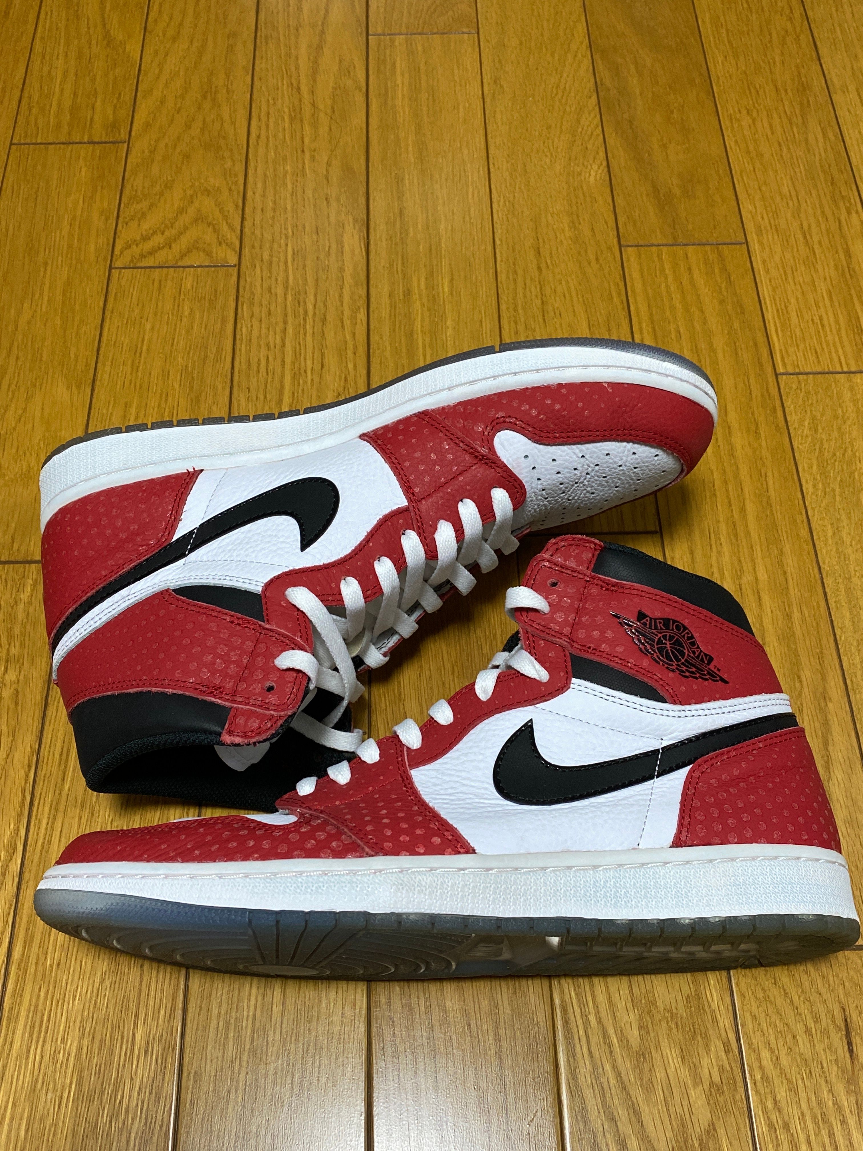 Spiderman × Nike Air Jordan 1 Origin Story "Gym Red/White/Photo Blue/Black"