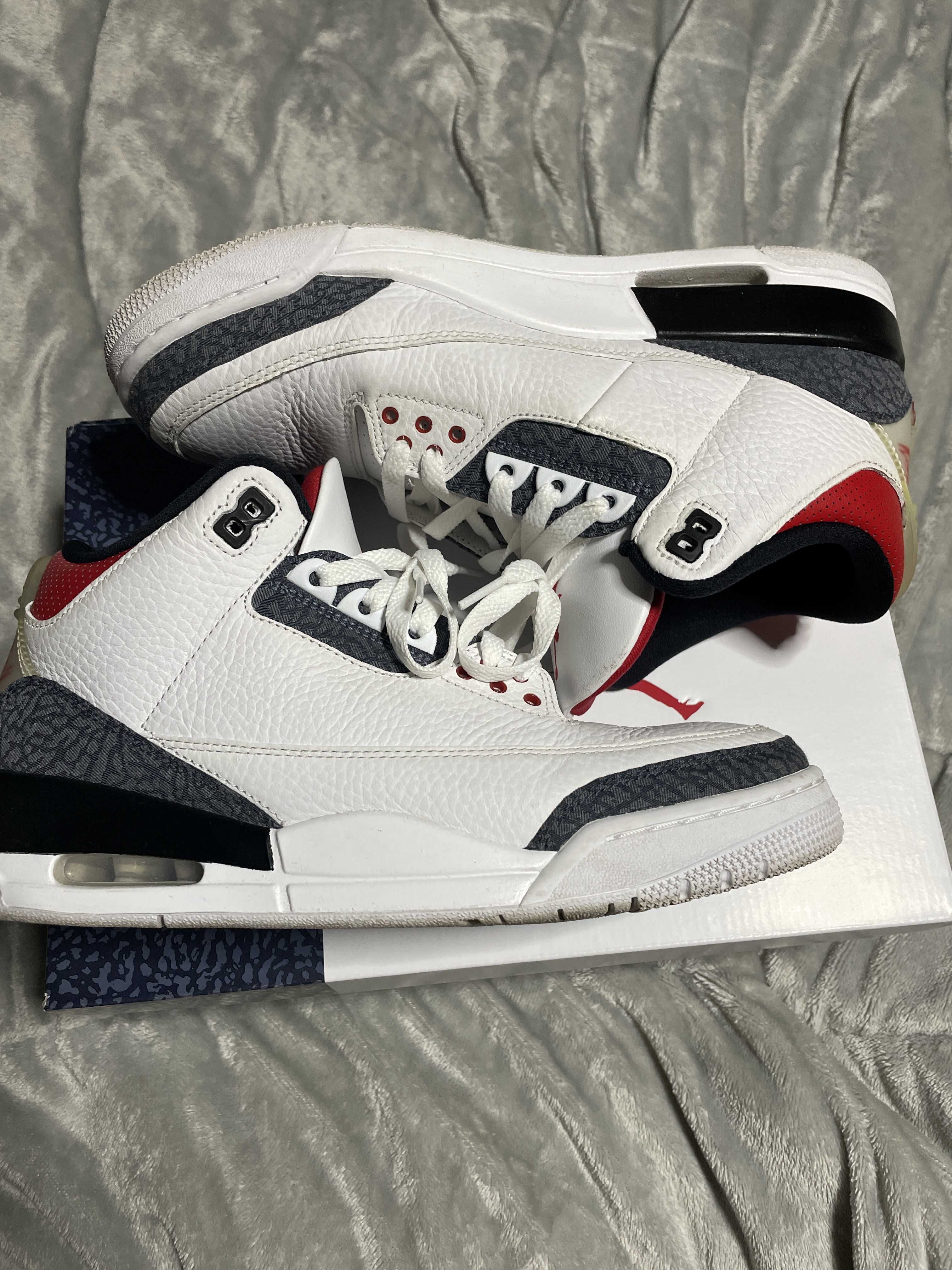 Nike Air Jordan 3 Retro SE-T CO JP "Fire Red Denim"