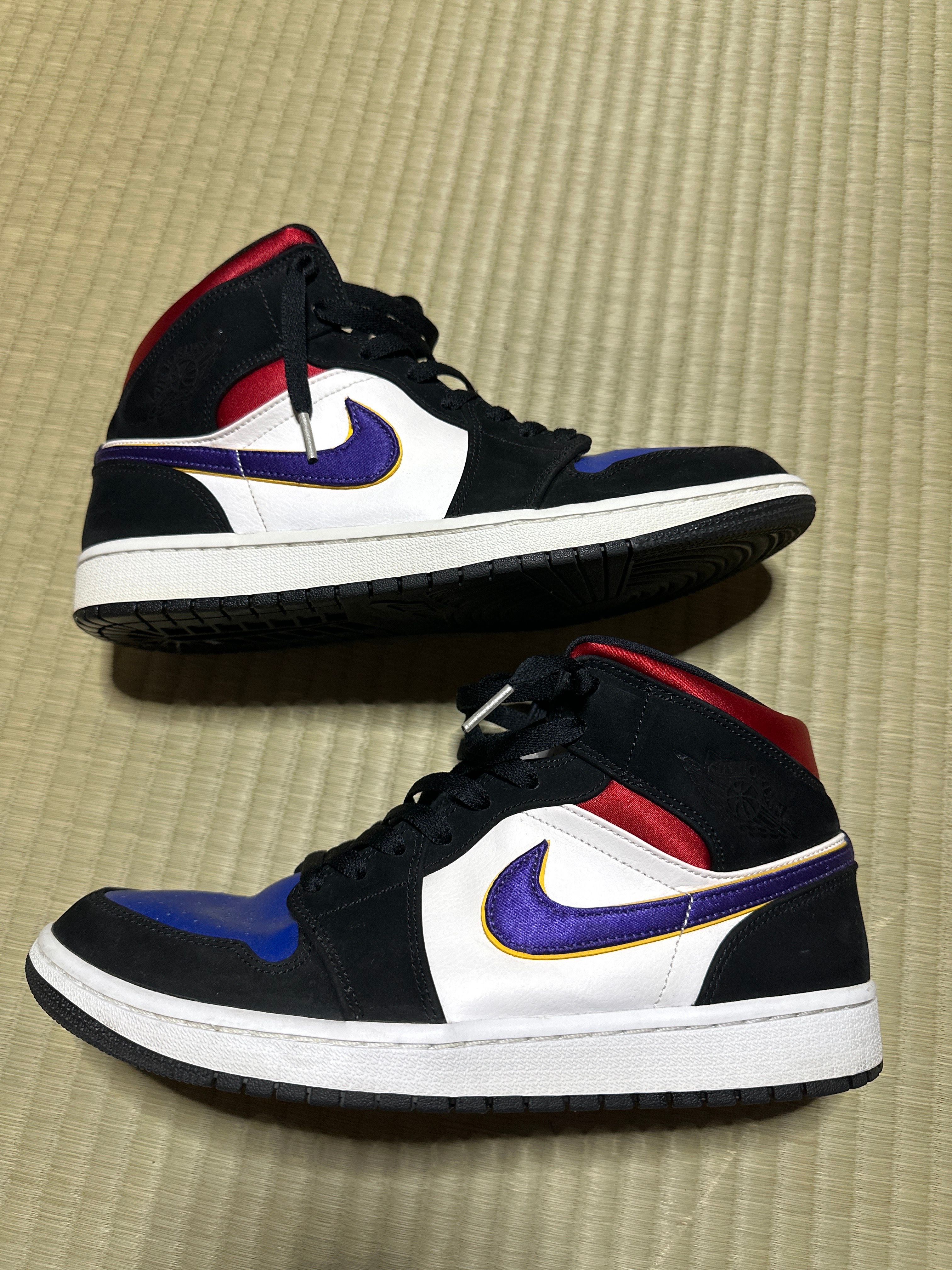 NIKE AIR JORDAN 1 MID "LAKERS TOP 3"