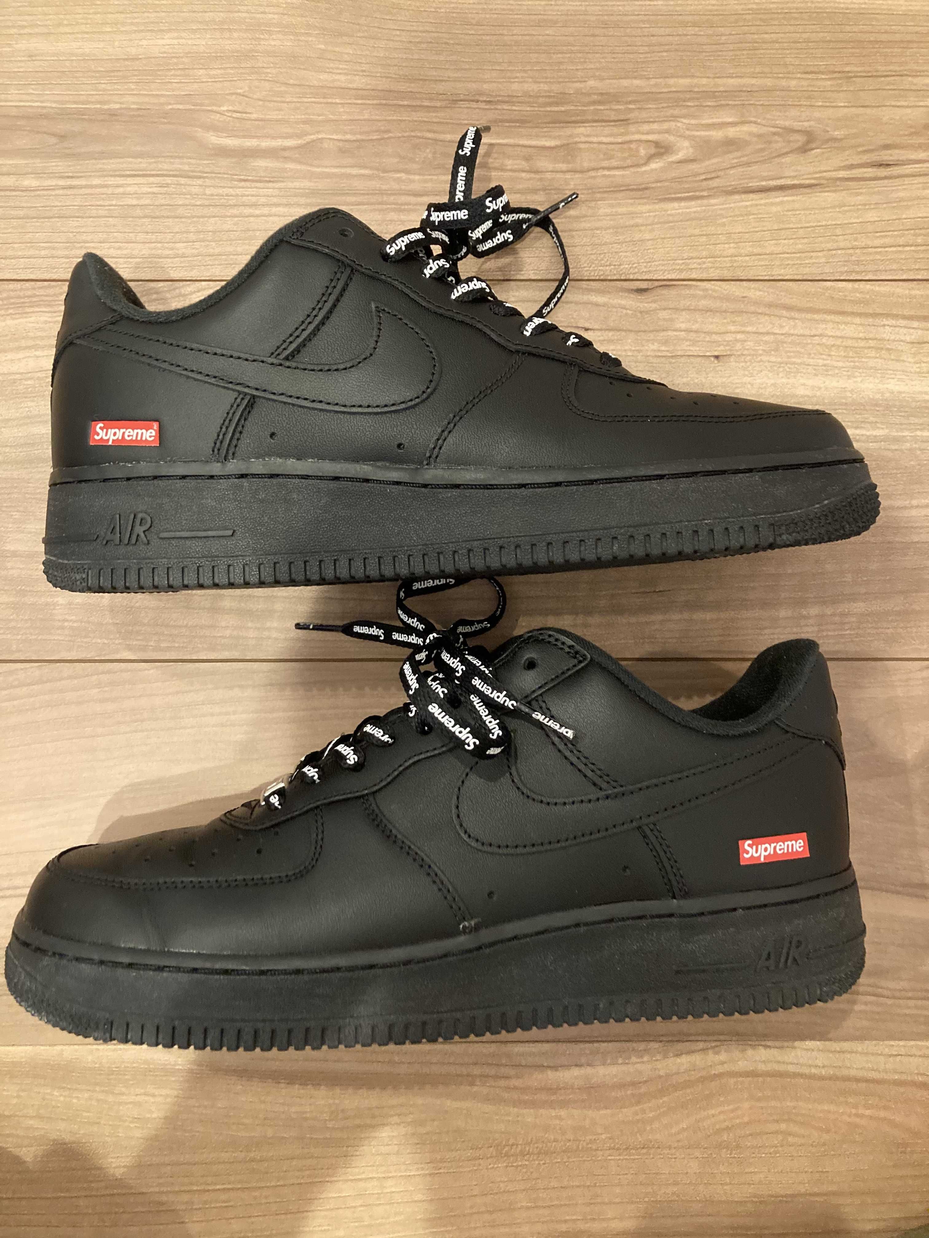 Supreme × Nike Air Force 1 Low "Black"