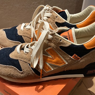 Levi's × New Balance 1300 "Orange/Black"