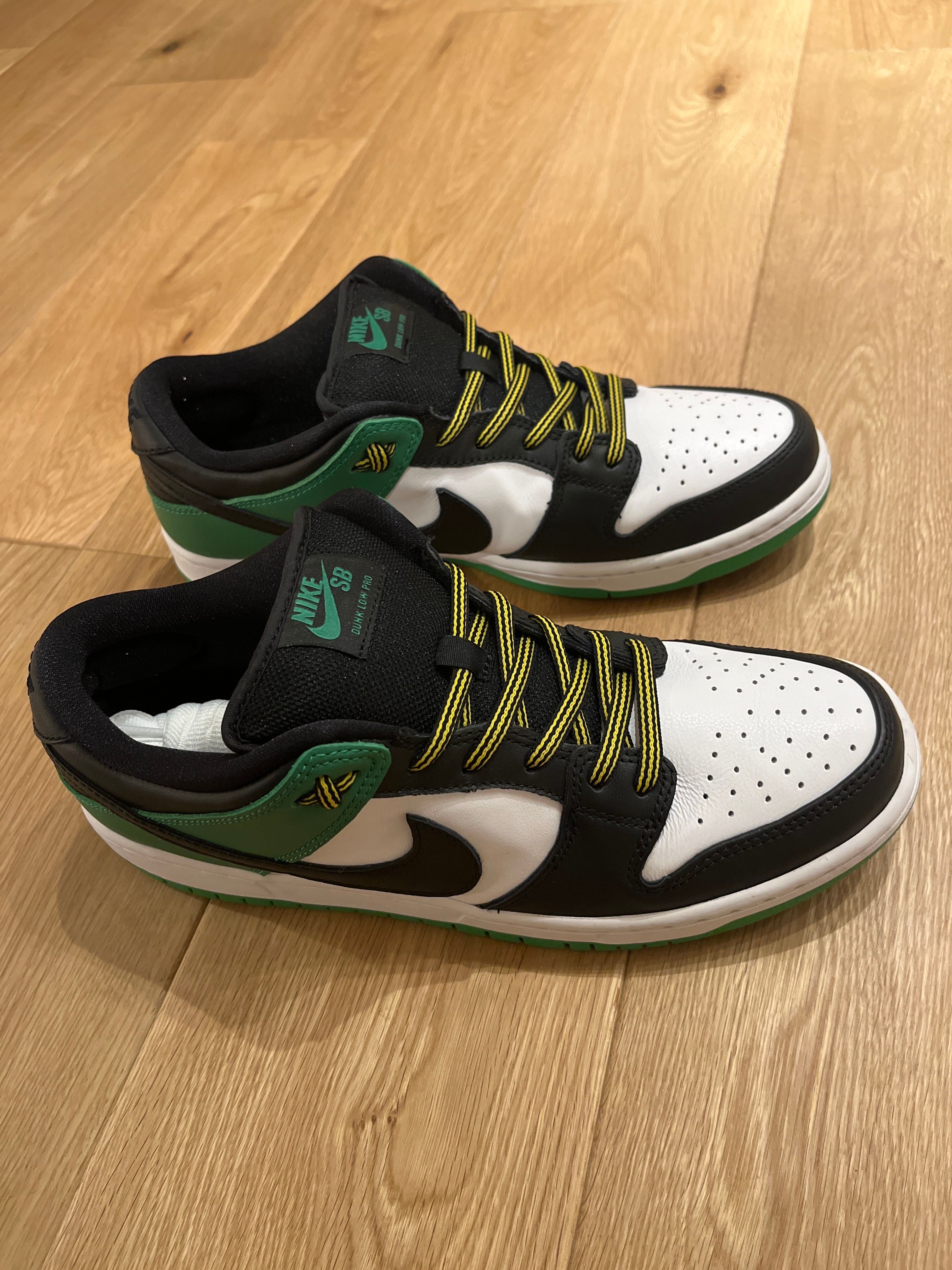 Nike SB Dunk Low Pro "Black and Classic Green"