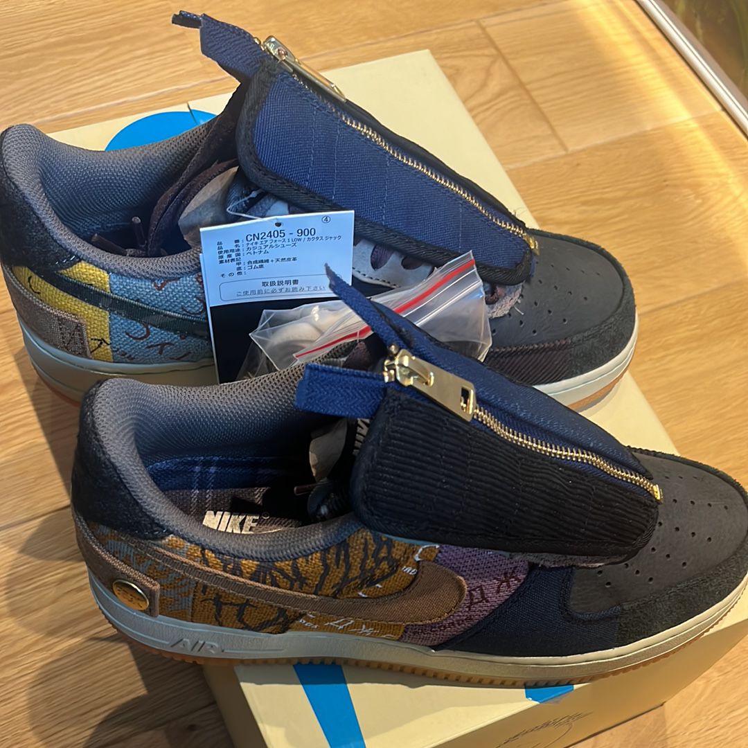 Travis Scott × Nike Air Force 1 Low Cactus Jack "Multi Color"