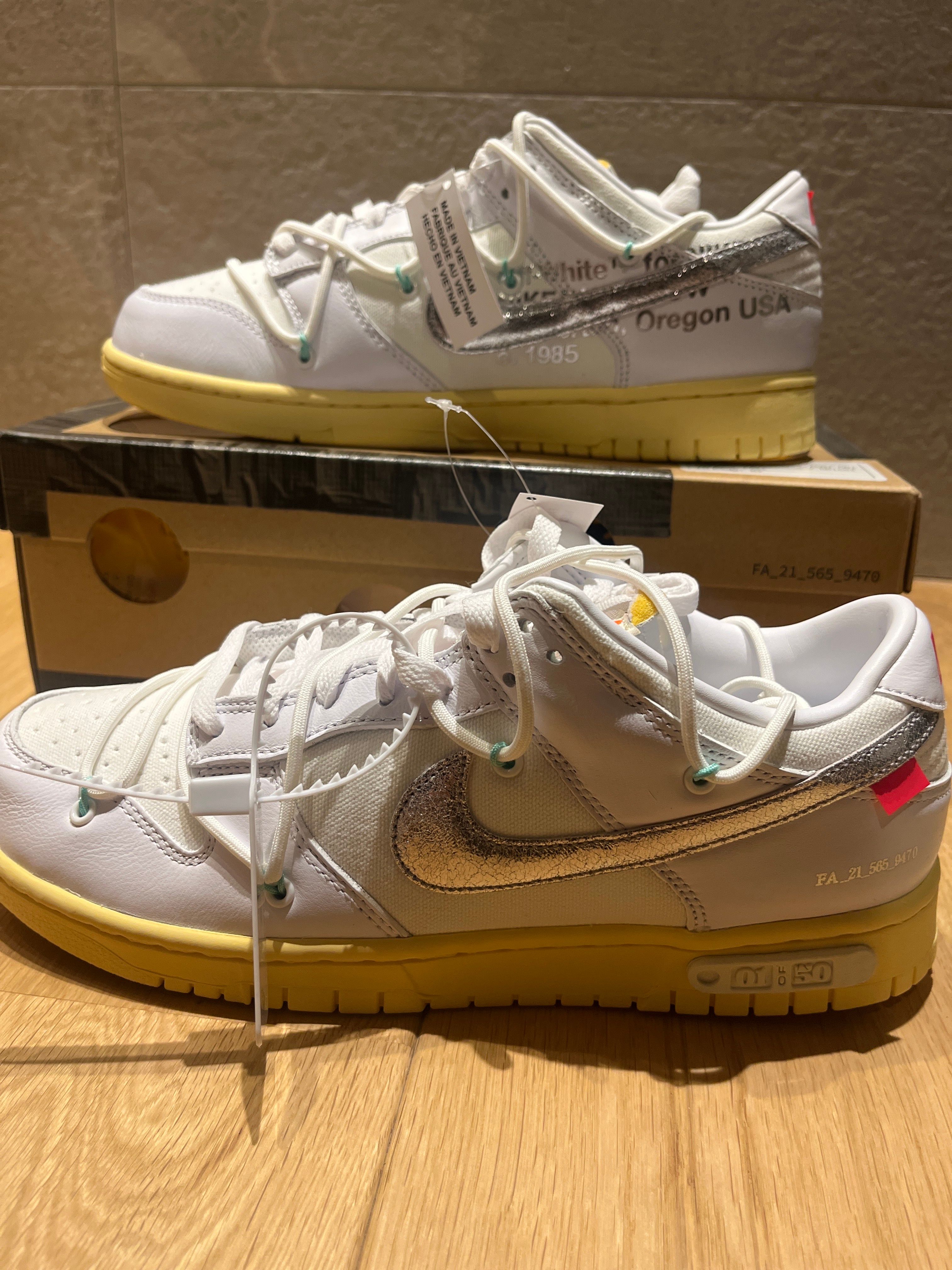 Off-White × Nike Dunk Low 1 of 50 "Lot.1"
