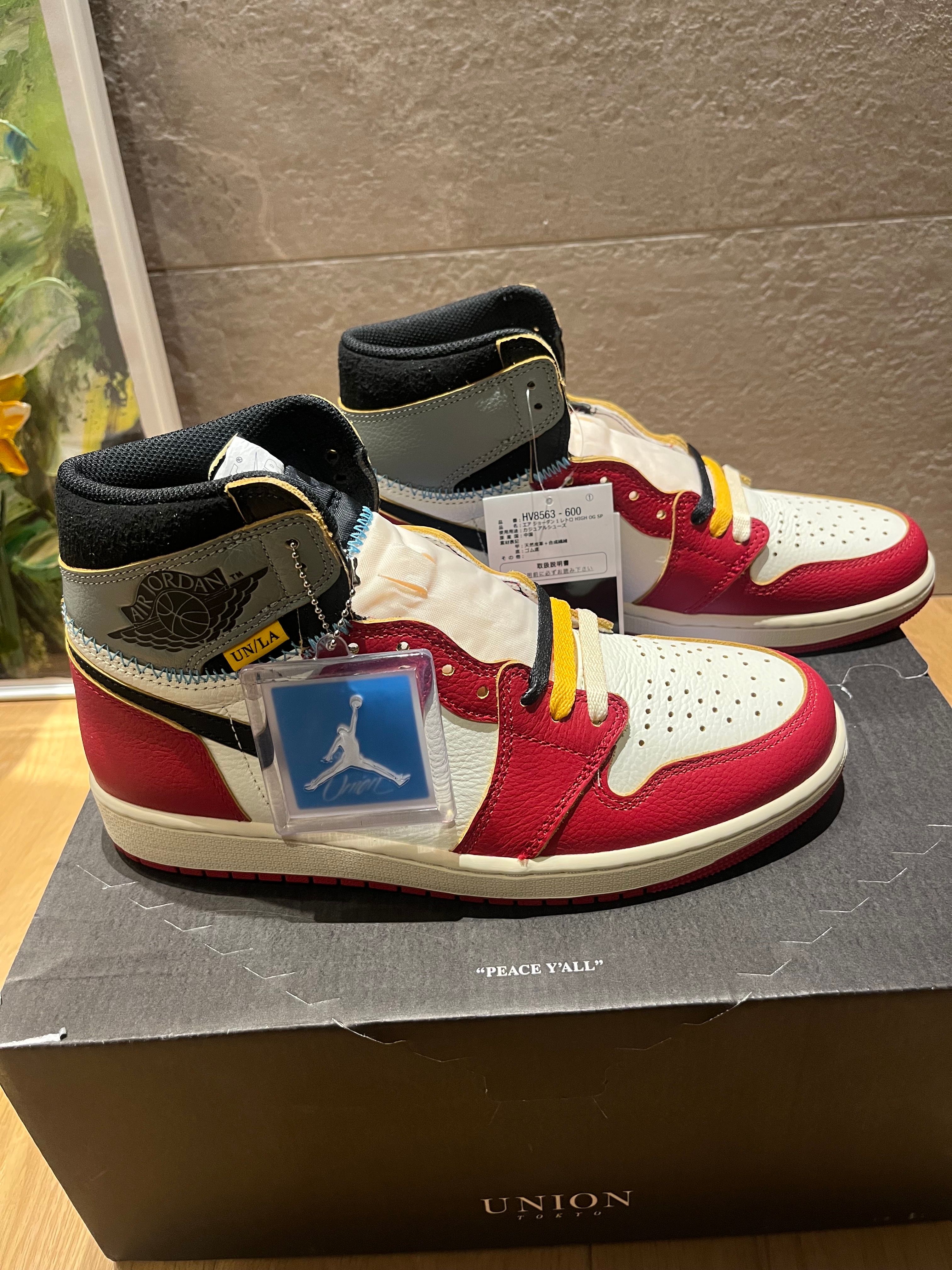 UNION × Nike Air Jordan 1 Retro High OG "Chicago/Shadow"