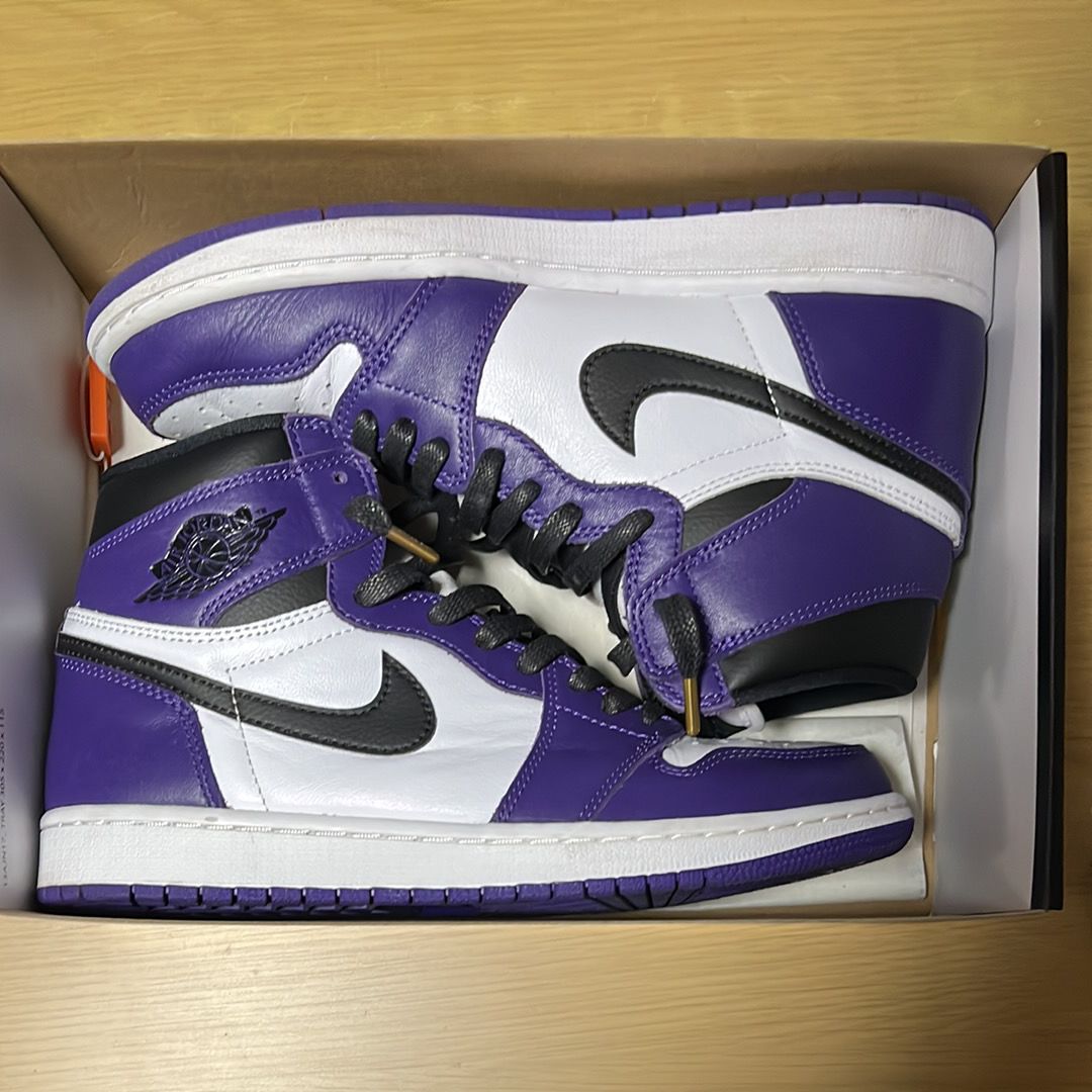 Nike Air Jordan 1 Retro High OG "Court Purple White/Black" (2020)   