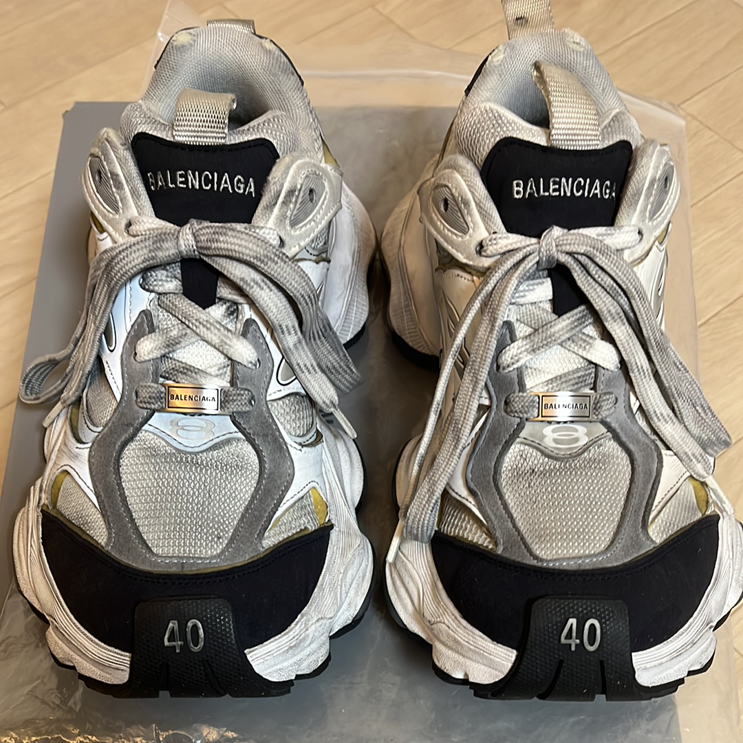 BALENCIAGA Cargo Sneaker "White/Grey"