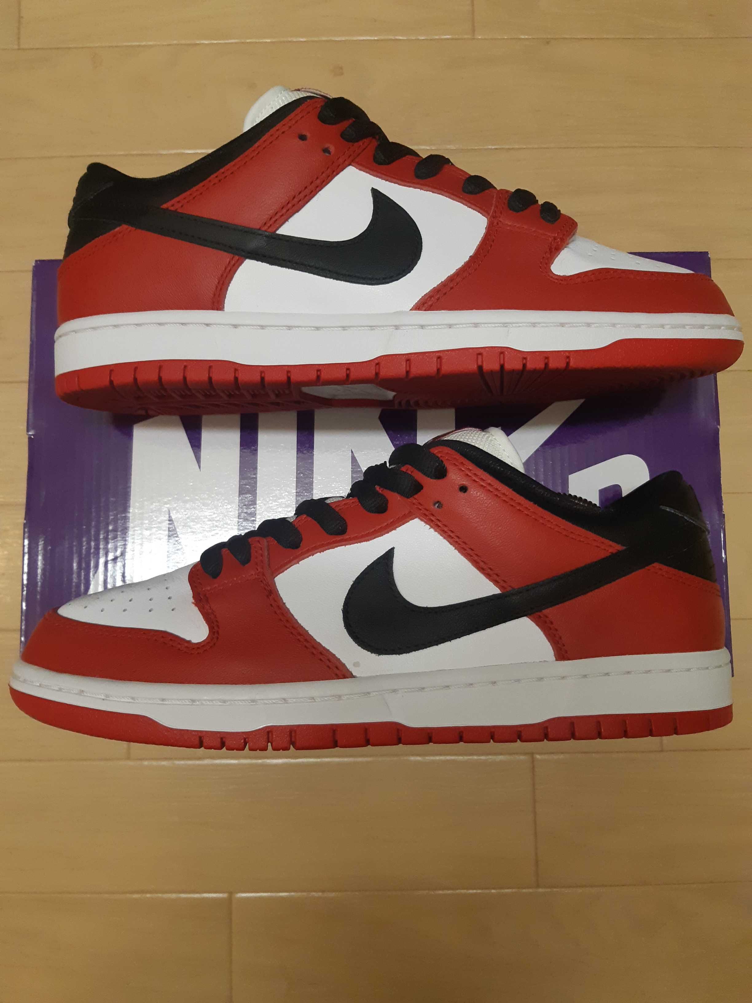 Nike SB Dunk Low Pro "J-Pack Chicago/Varsity Red and White"