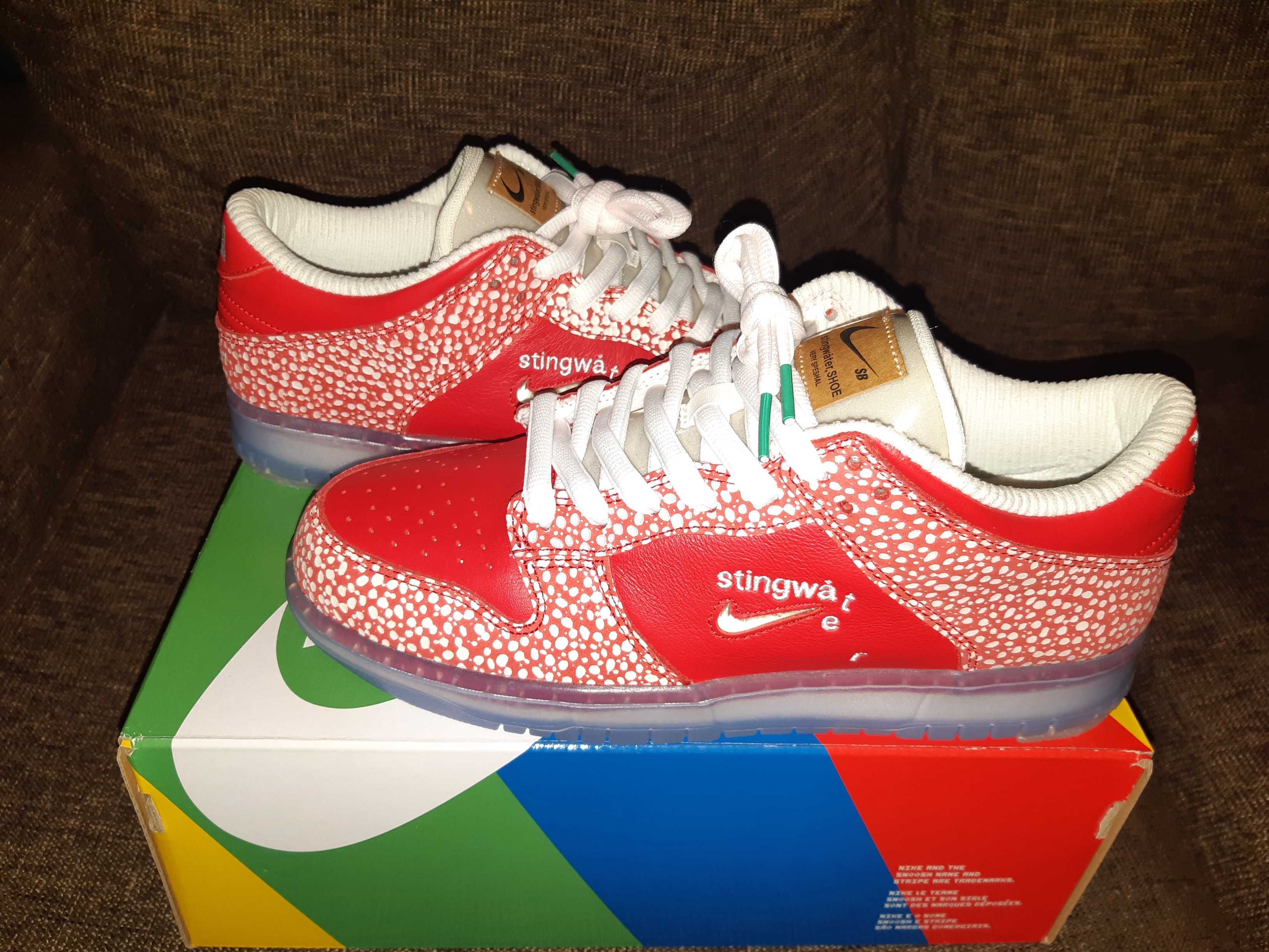 Stingwater × Nike SB Dunk Low "Magic Mushroom"