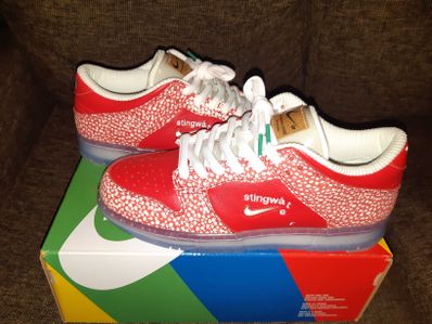 Stingwater × Nike SB Dunk Low "Magic Mushroom"