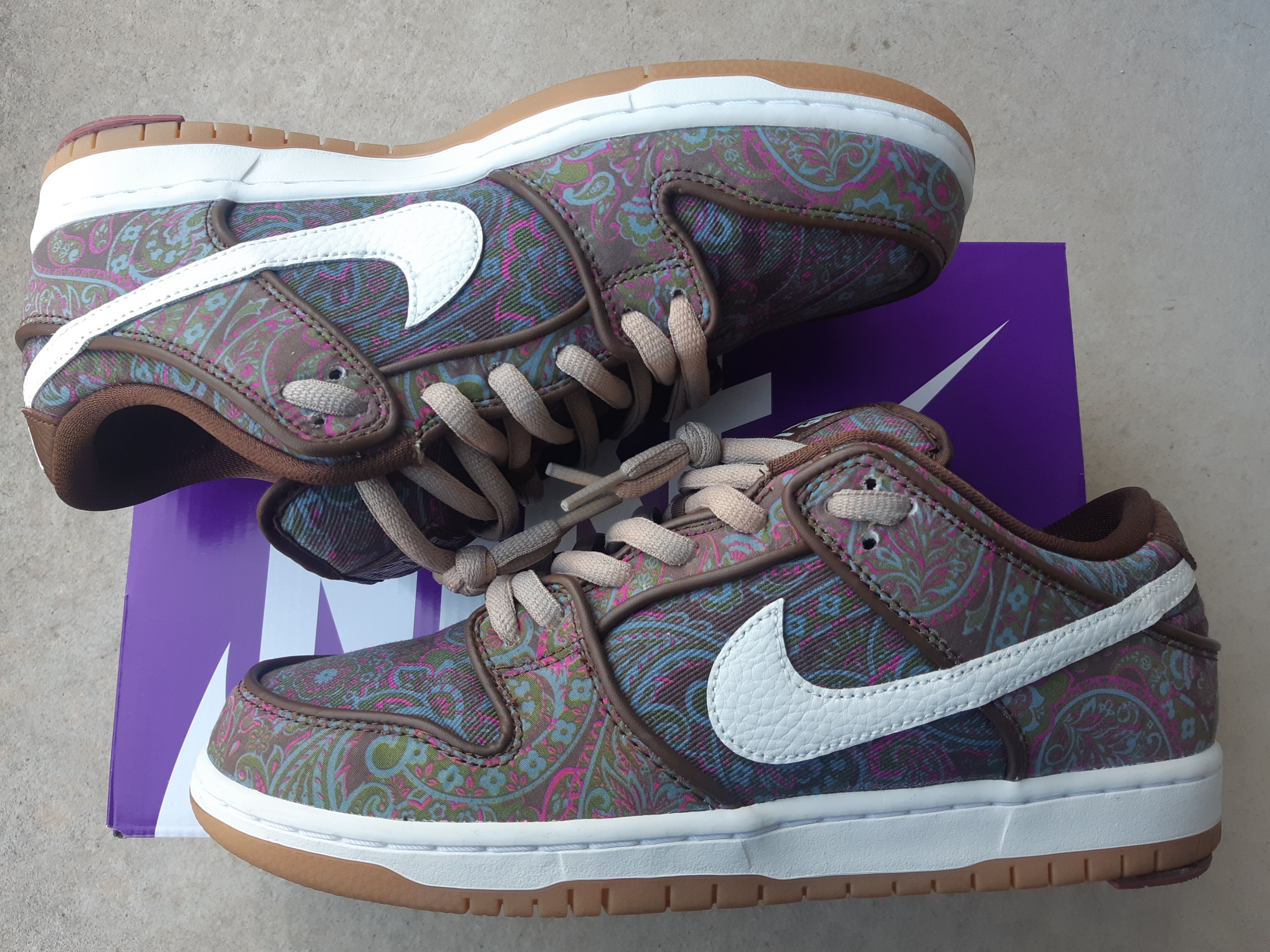 Nike SB Dunk Low PRM "Brown Paisley"