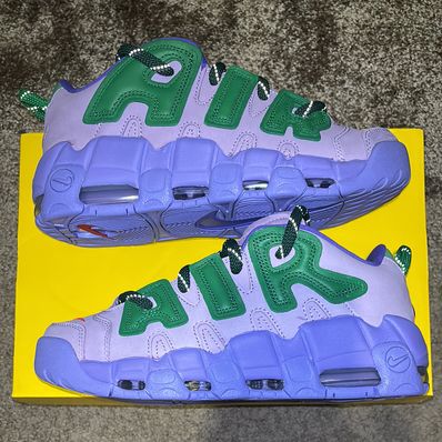 AMBUSH × Nike Air More Uptempo Low "Lilac and Apple Green"
