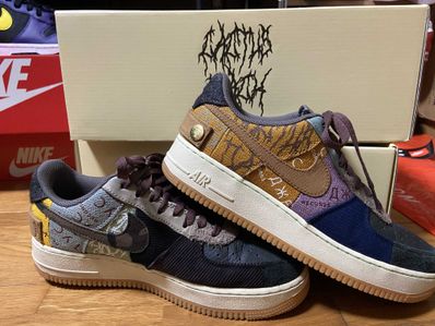 Travis Scott × Nike Air Force 1 Low Cactus Jack "Multi Color"