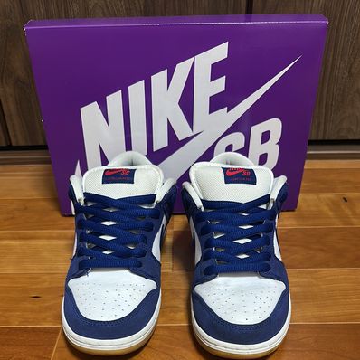 Nike SB Dunk Low "Los Angeles Dodgers/Deep Royal Blue"