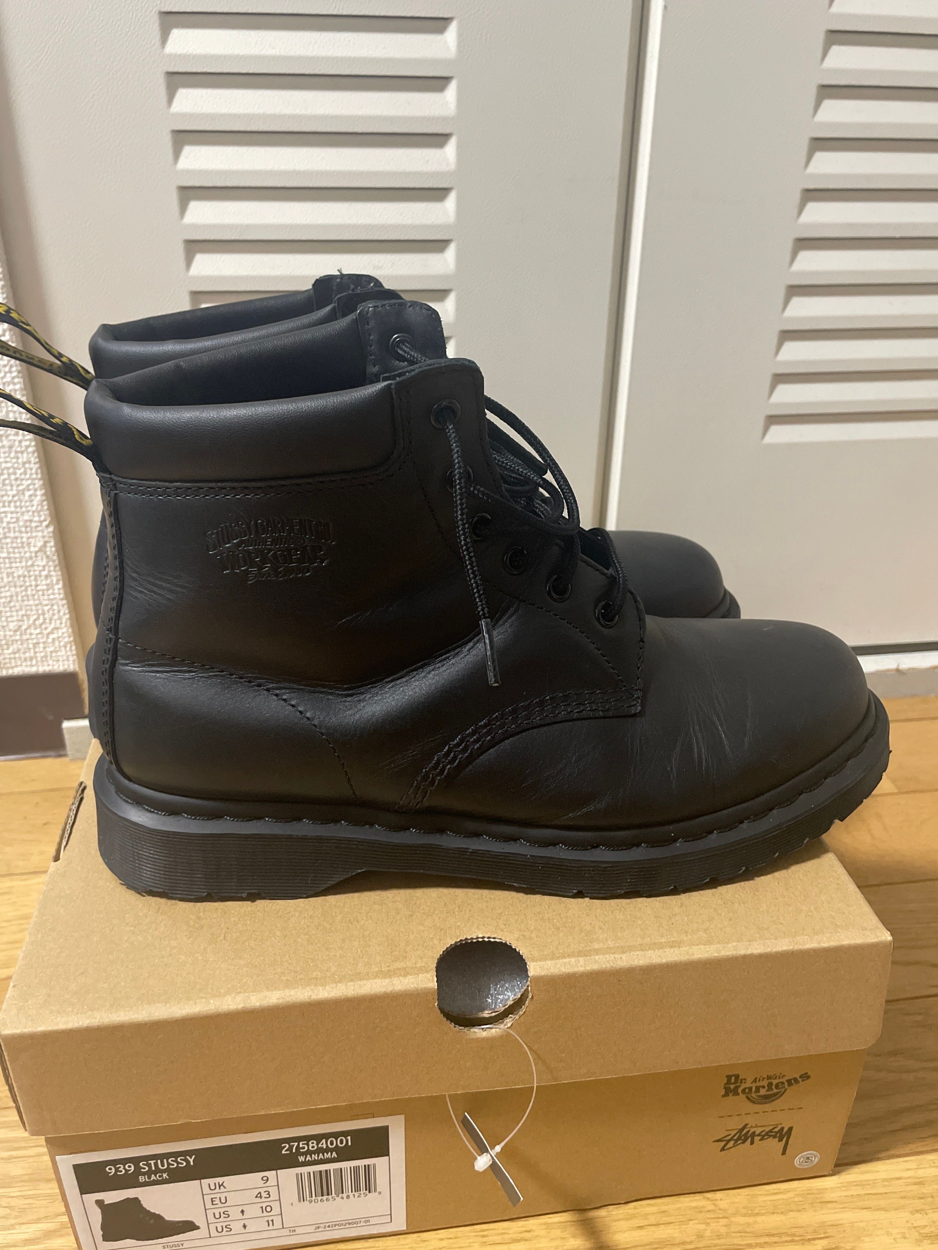 Stussy × Dr.Martens 939 Boot "Black"