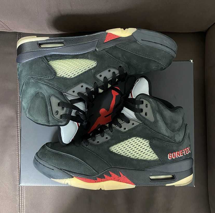 Nike Women's Air Jordan 5 Retro GORE-TEX "Off-Noir"