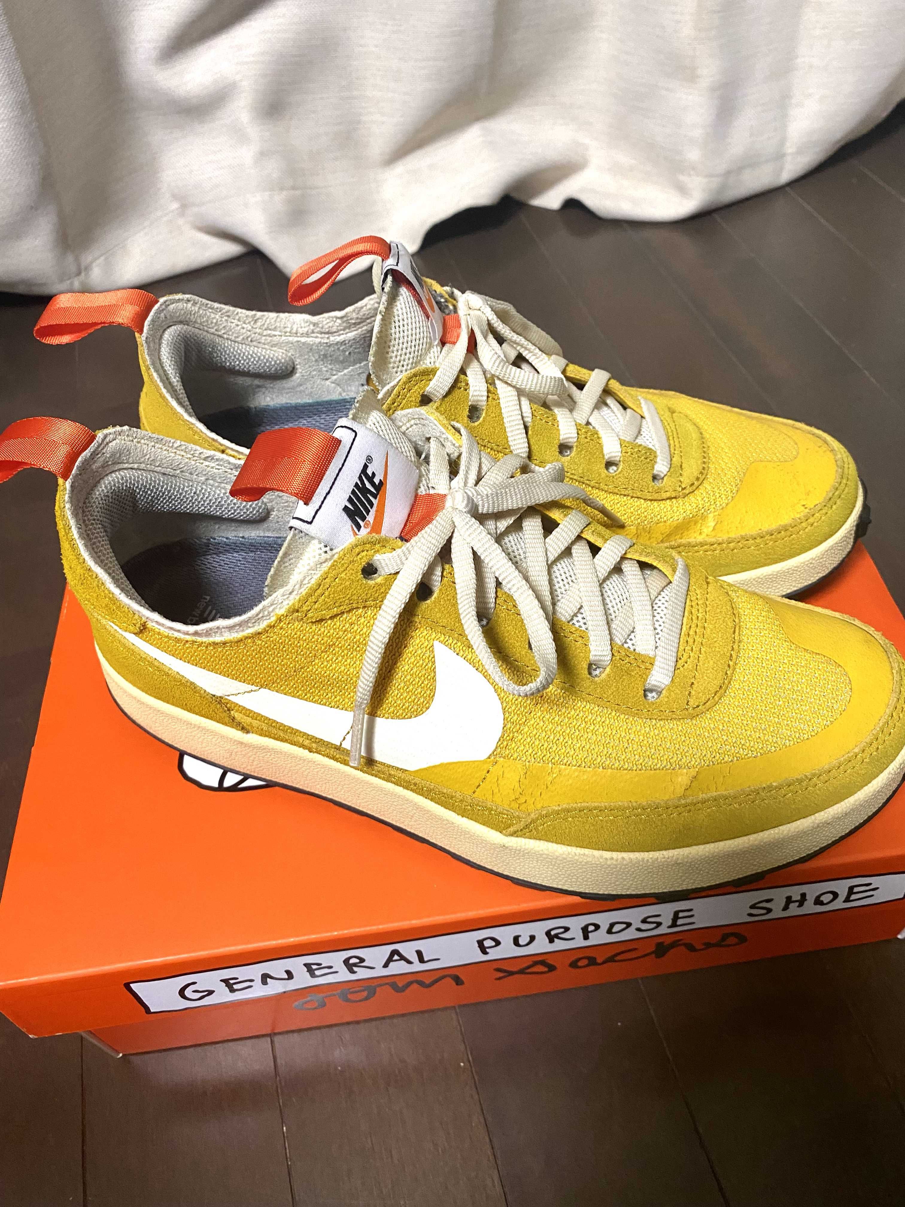 Tom Sachs × NikeCraft Women's General Purpose Shoe "Yellow / Archive"