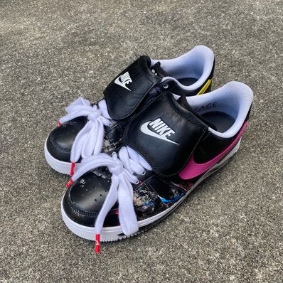 PEACEMINUSONE × Nike Air Force 1 Low '07 Para-Noise 3.0 "Black and Multi-Color" / G-DRAGON