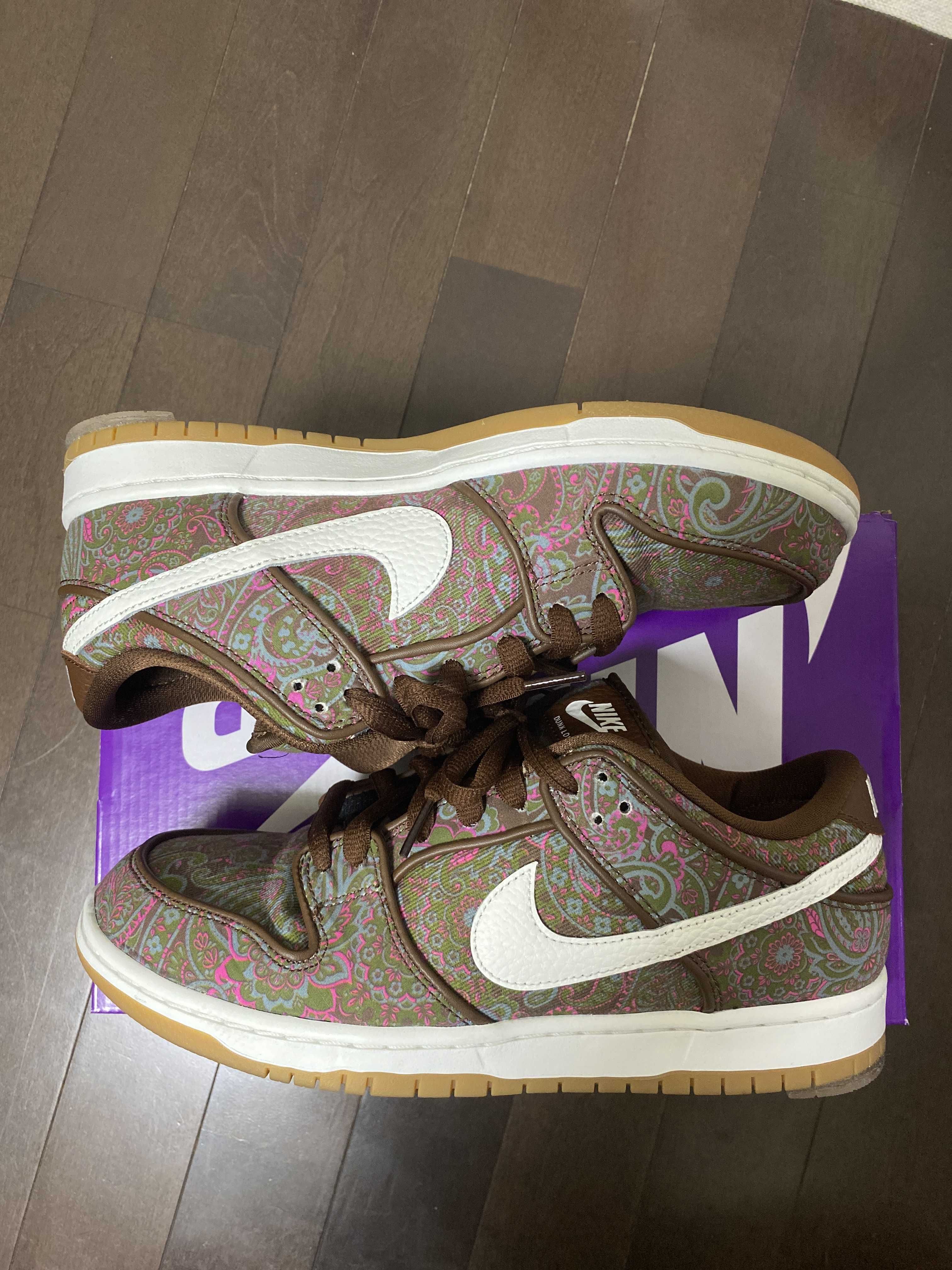Nike SB Dunk Low PRM "Brown Paisley"