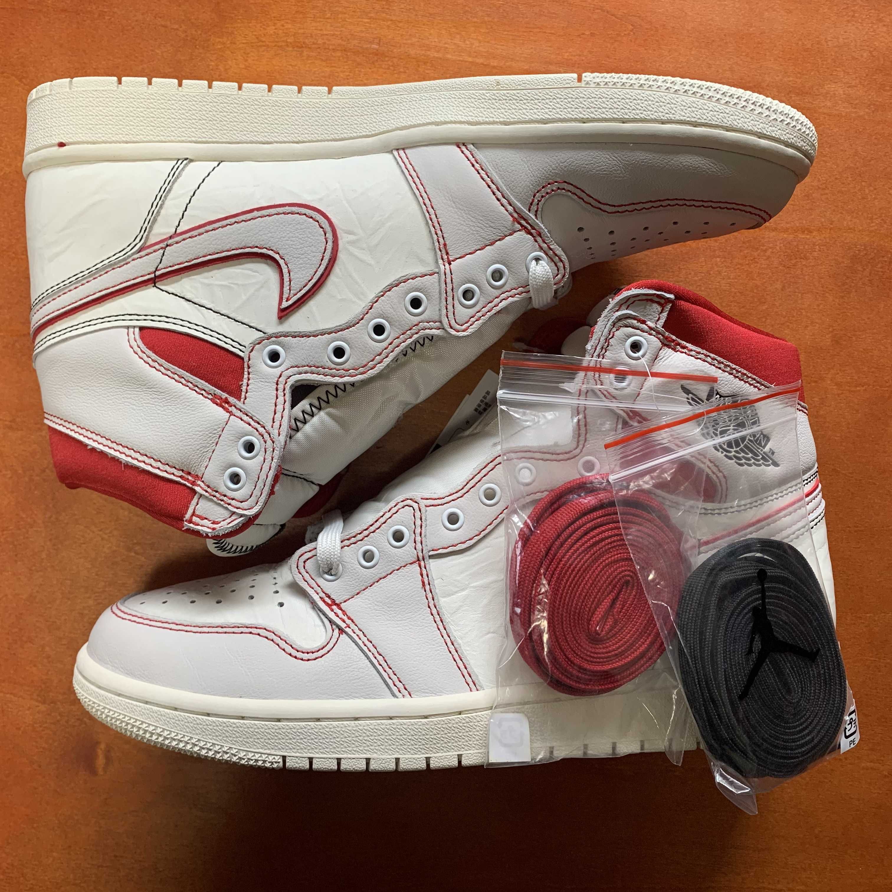 Nike Air Jordan 1 Retro High OG "Sail/University Red"     