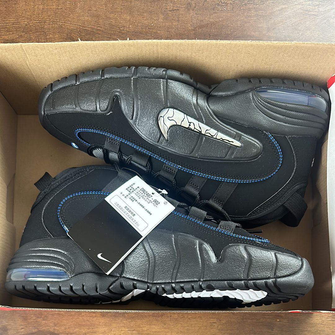 Nike Air Max Penny 1 "Black and Metallic Silver"