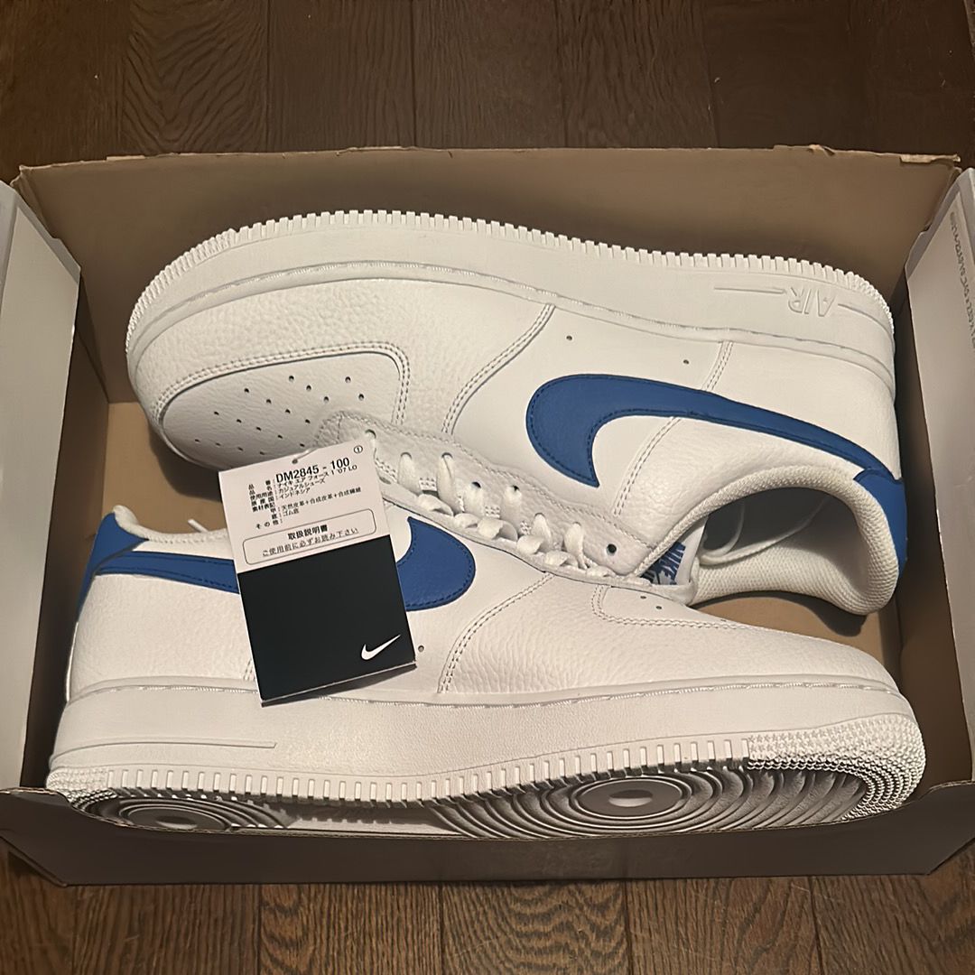 Nike Air Force 1 Low "White/Royal Blue"