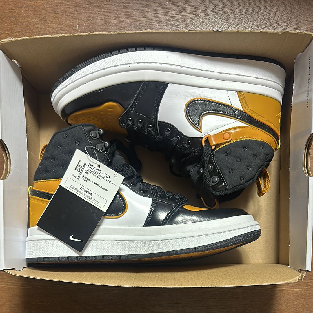 Nike Women's Air Jordan 1 Acclimate "Black/Yellow/White"