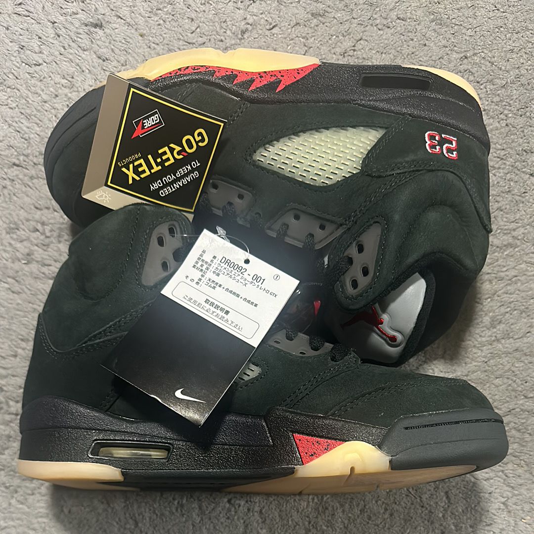 Nike Women's Air Jordan 5 Retro GORE-TEX "Off-Noir"