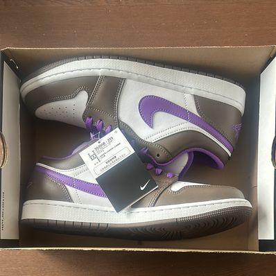 Nike Air Jordan 1 Low "Brown and Purple"