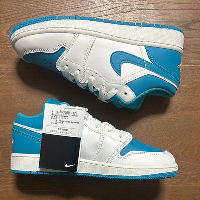 Nike GS Air Jordan 1 Low "Aquatone"