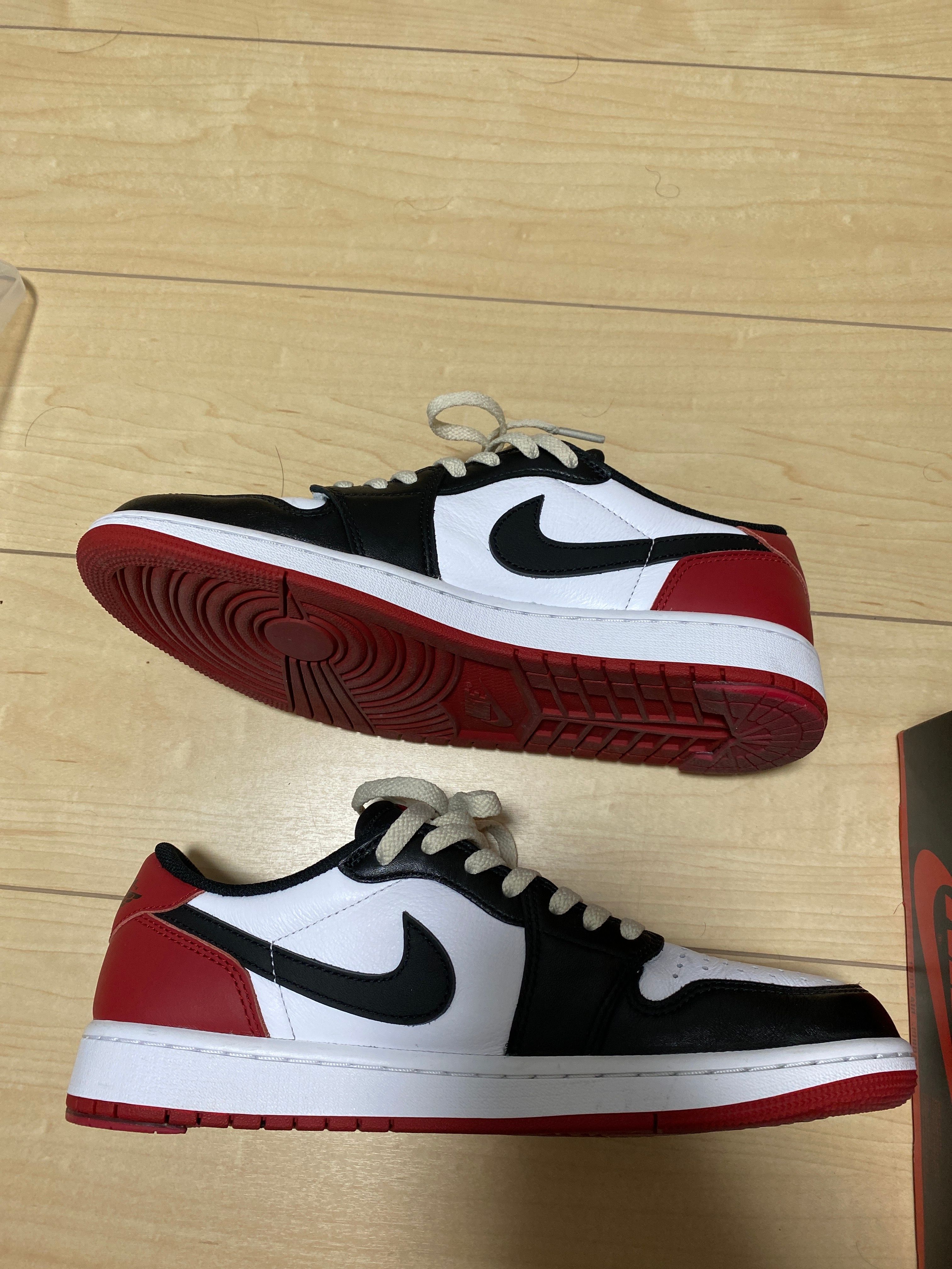 Nike Air Jordan 1 Retro Low OG "Black Toe"
