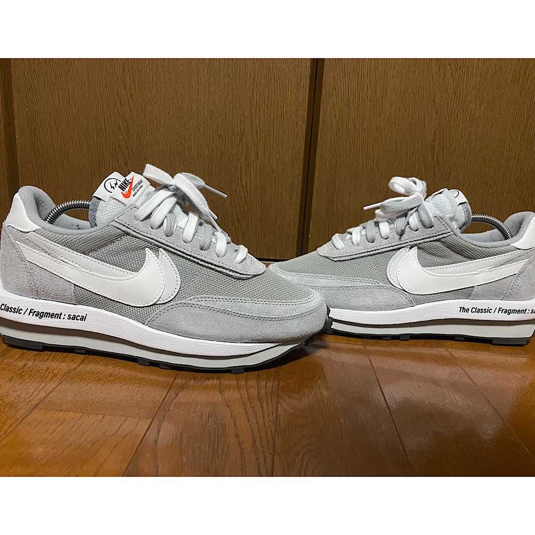 Fragment × sacai × Nike LD Waffle "Light Smoke Grey"