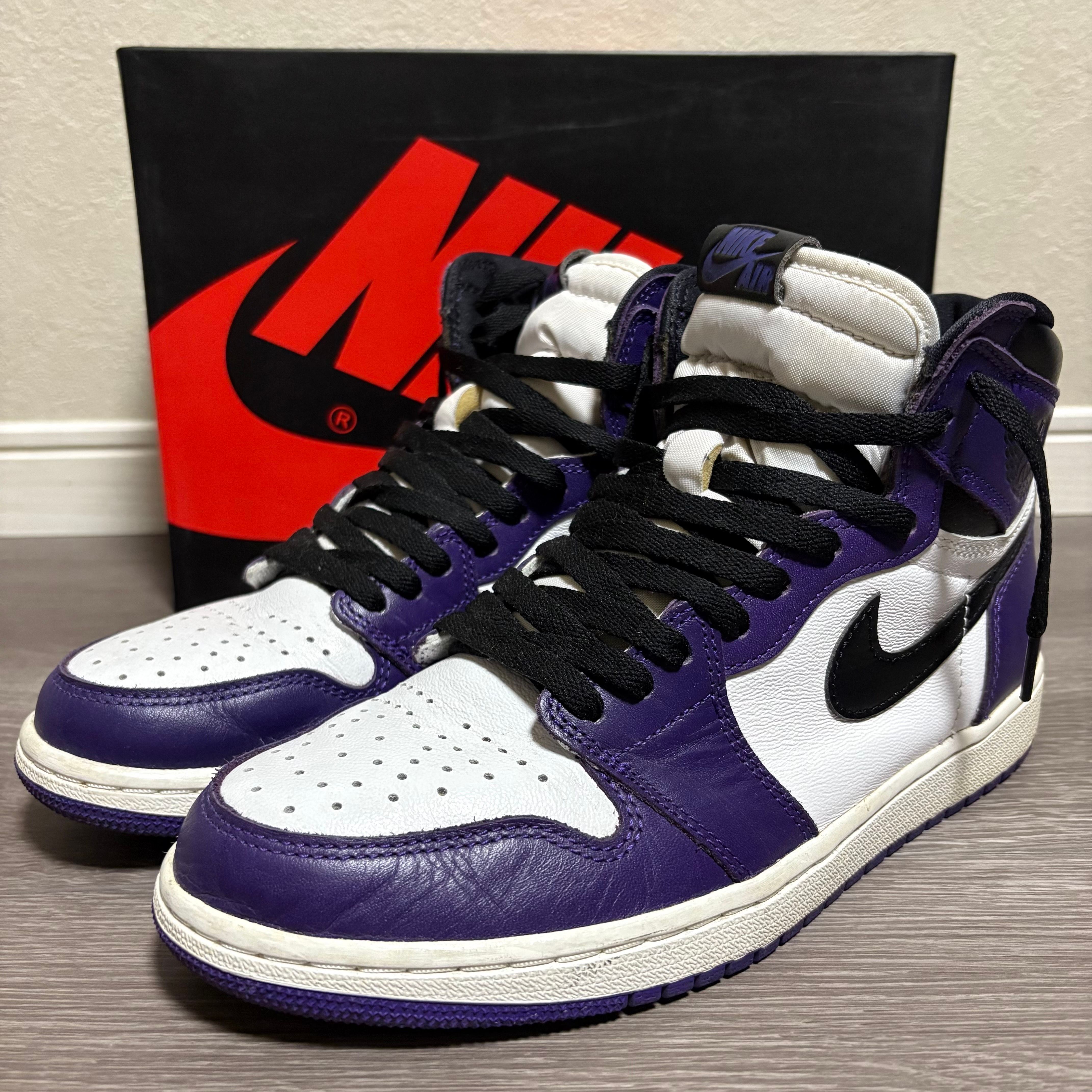 Nike Air Jordan 1 Retro High OG "Court Purple White/Black" (2020)