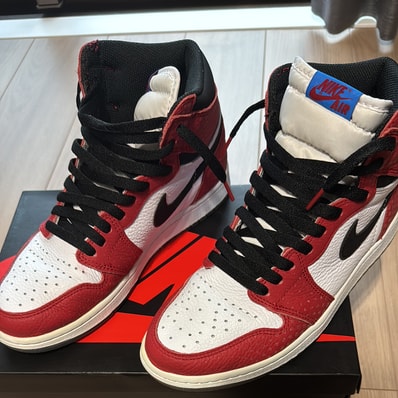 Spiderman × Nike Air Jordan 1 Origin Story "Gym Red/White/Photo Blue/Black"