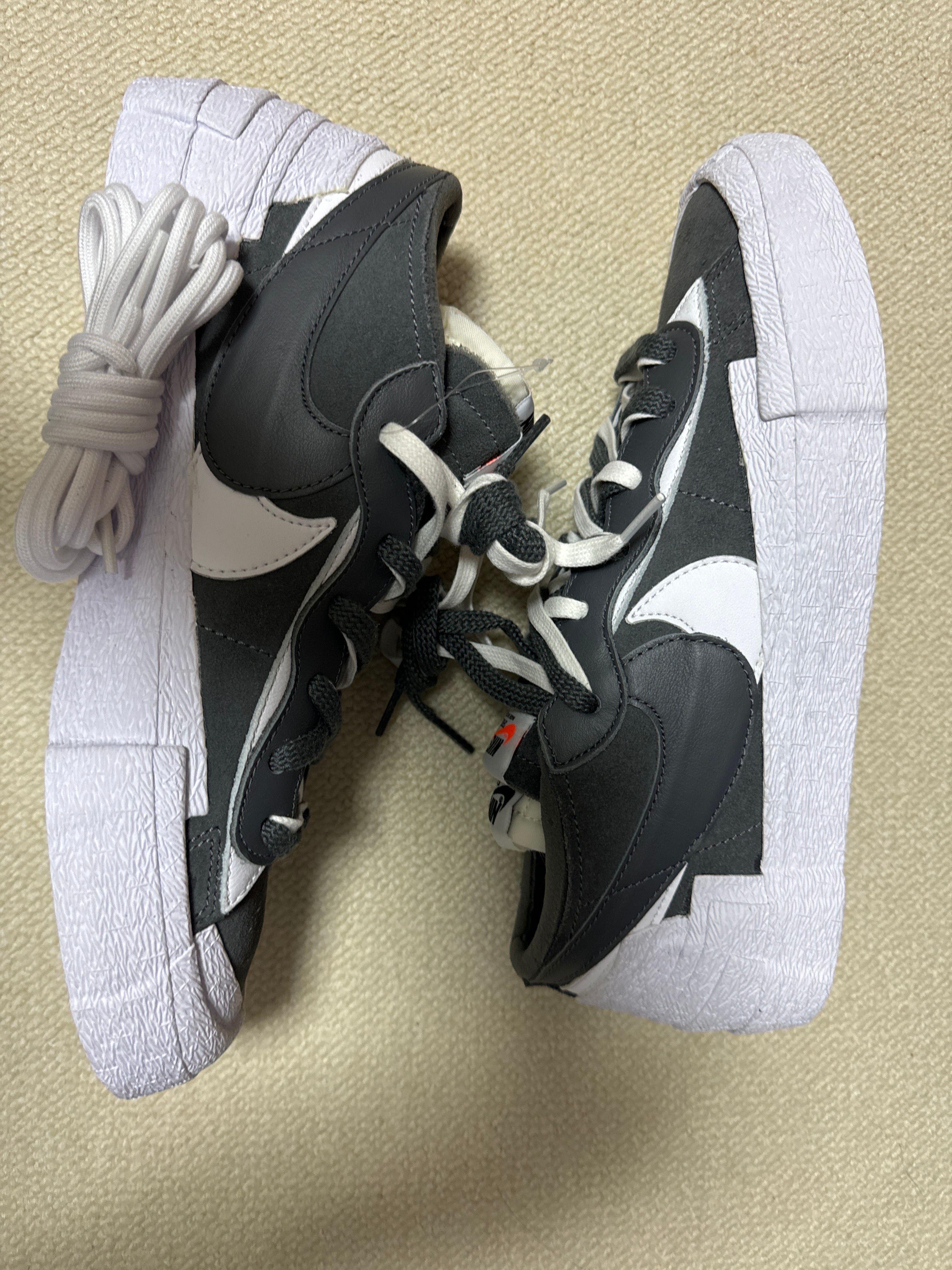 Sacai × Nike Blazer Low "Iron Grey"