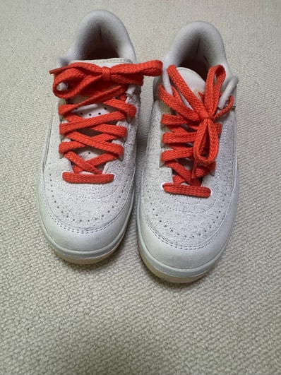 Shelflife × Nike Air Jordan 2 Low "Sail/Light Bone and Mandarin"