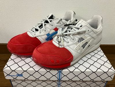 mita sneakers × Asics Gel-Lyte III 30th Anniversary "White/Red-Blue"