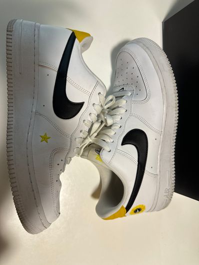 Nike Air Force 1 Low '07 LV8 "White/Black/Yellow"