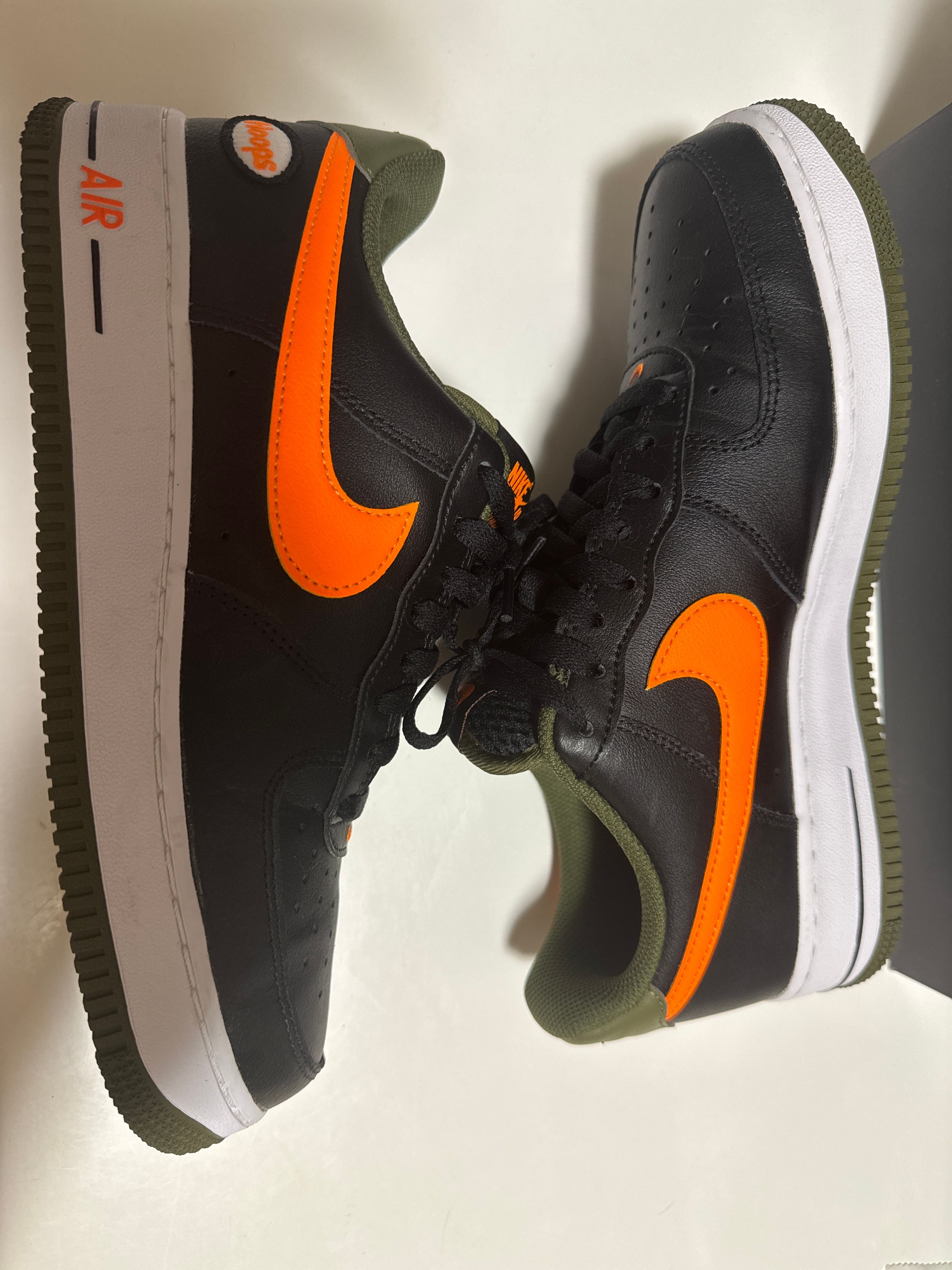 Nike Air Force 1 Low '07 LV8 "Black/Total Orange/White"
