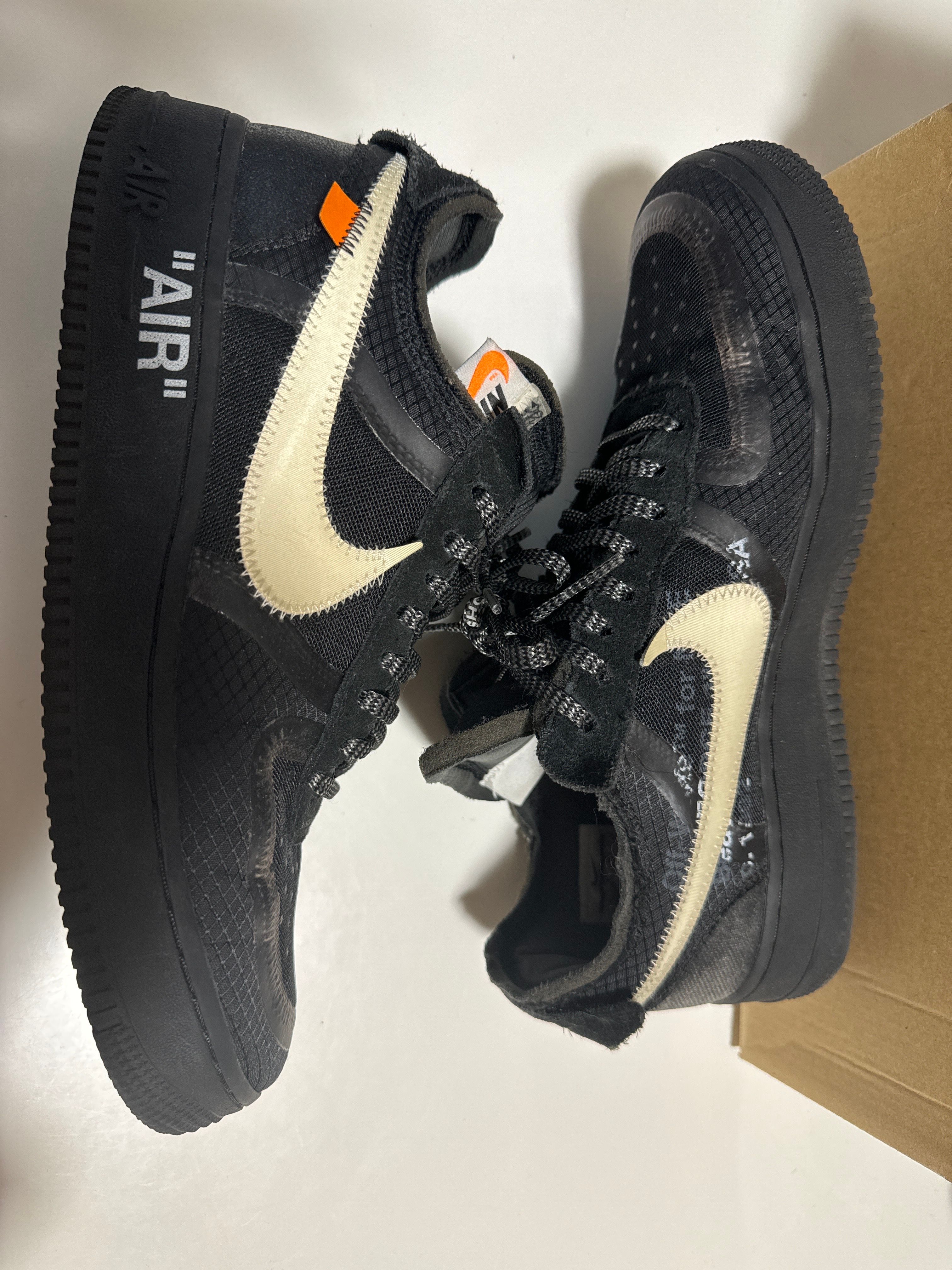 Off-White × Nike Air Force 1 Low "Black"