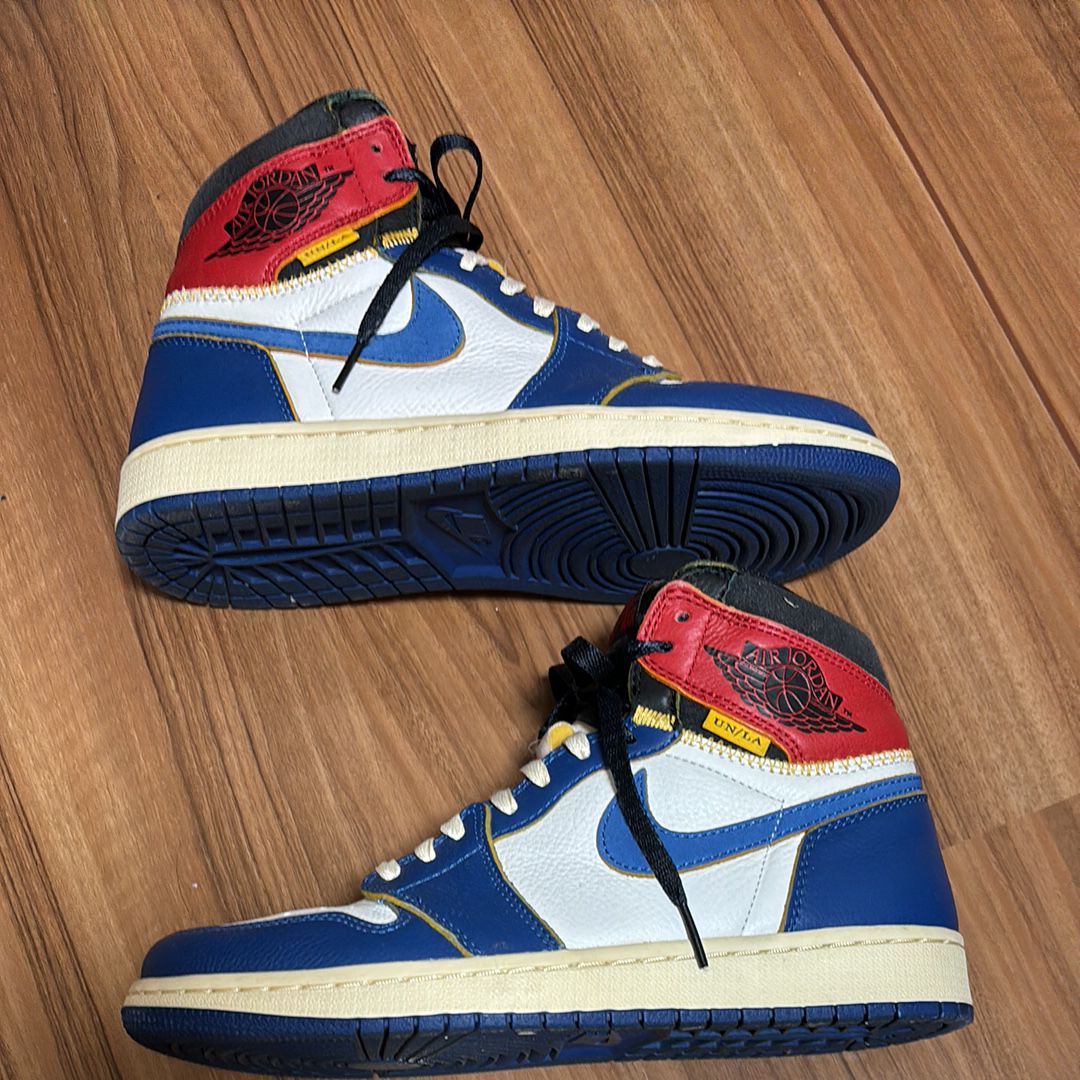 Union × Nike Air Jordan 1 Retro High OG NRG "Storm Blue/Varsity Red"