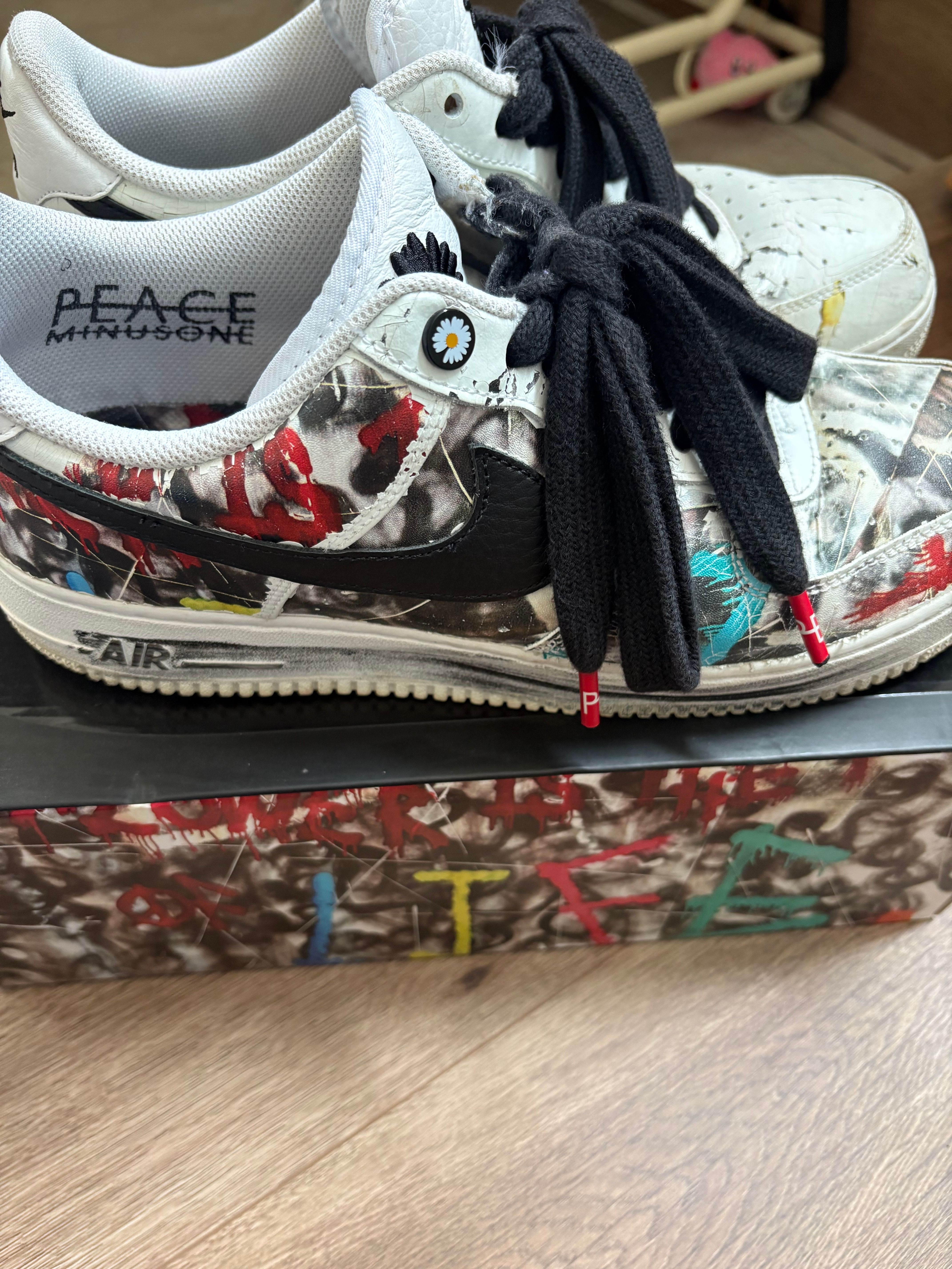 PEACEMINUSONE × Nike Air Force 1 Low "Para-noise/White/Black" / G-DRAGON