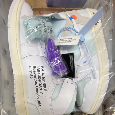 Virgil Abloh Archive (V.A.A.) × Nike Air Jordan 1 Retro High OG "Alaska"