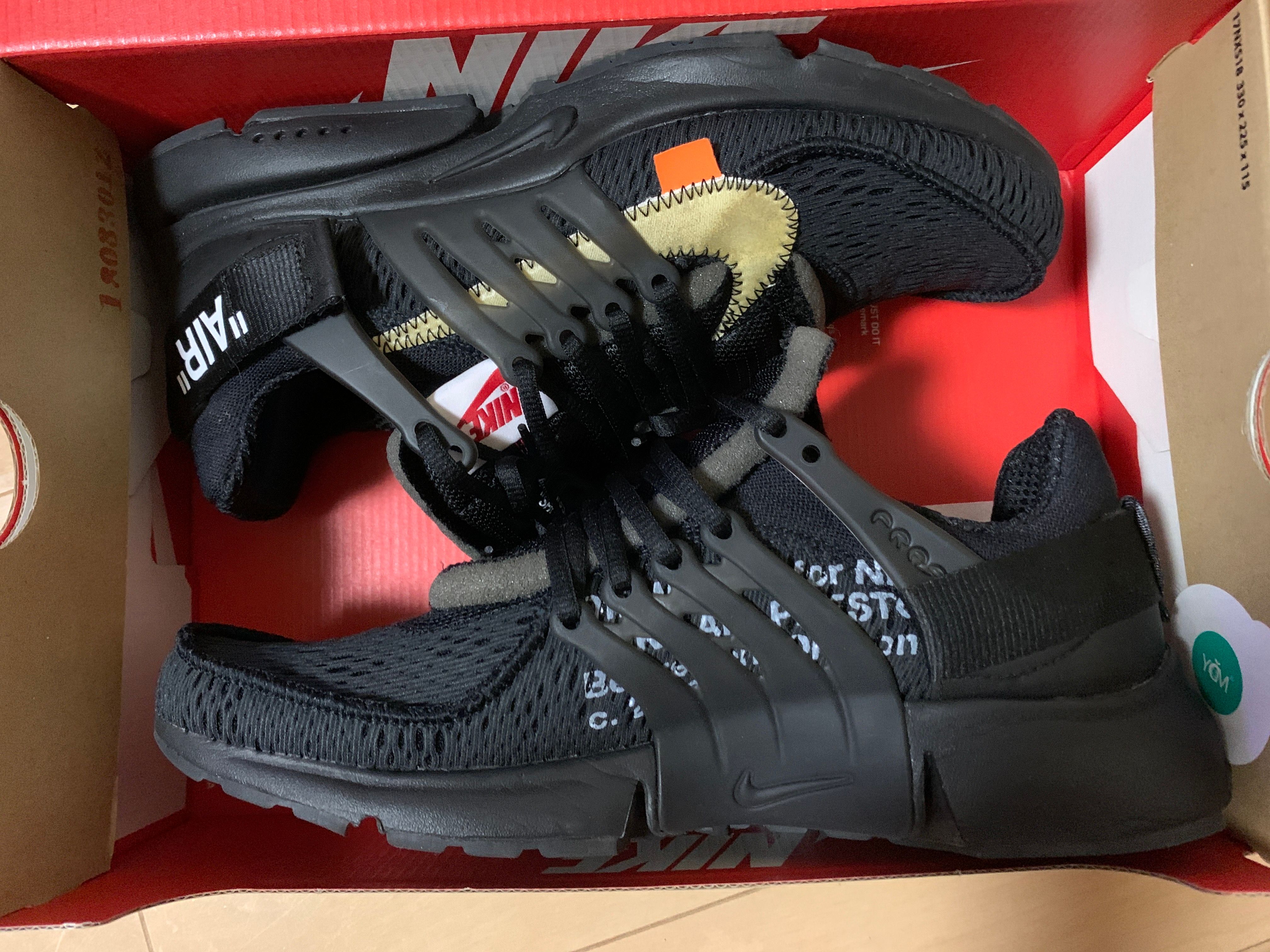 Off-White × Nike Air Presto "Black"