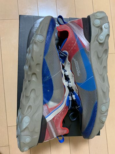UNDERCOVER × NIKE REACT ELEMENT 87 "BLUE/RED"